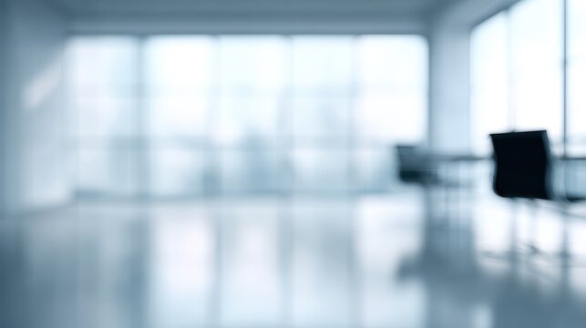Modern office interior blurred background suitable for website hero image
