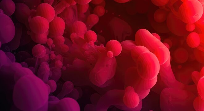 Dynamic swirling fluid movement creating an intense, vibrant abstract background effect. Chaotic energetic colorful chemical reaction spread, background, color, diffusion