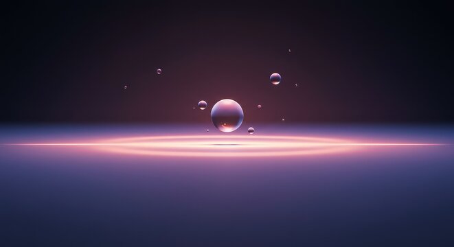 Soft focus abstract background displaying ethereal elements, floating forms, and expansive empty space for mental concepts and imagination, subtle, unconscious, vapor