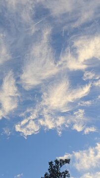 24 March 2026, Gujarat-India, In the sky Clouds are looking unnatural.
