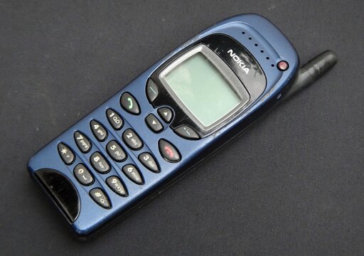 Nokia 3210 mobile phone representing retro communication