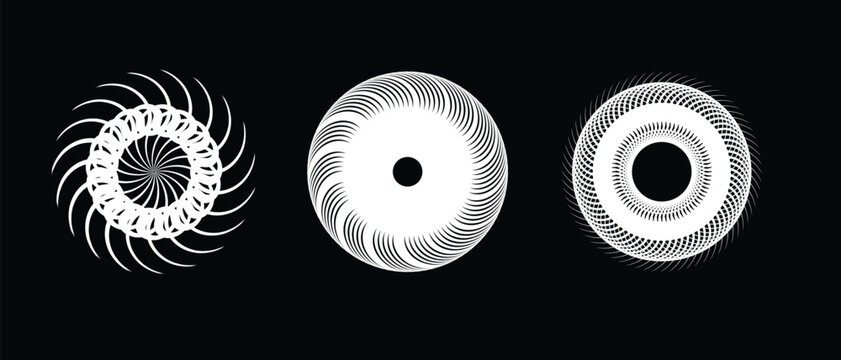 Optical vortex beams with different topological charges