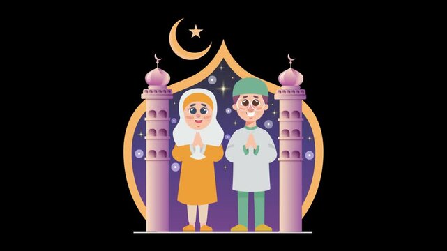 Ramdhan And Eid Concept Illustrator