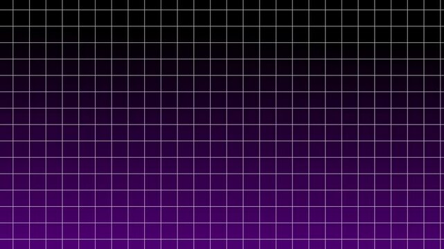 Gradient grid overlay with a smooth transition from dark to light purple tones