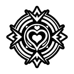 Fototapeta premium A glyph icon of sigil manifestation