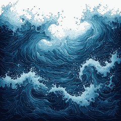 Obraz premium Water Design Very Cool