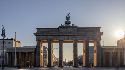 Fototapeta premium Berlin's Brandenburg Gate