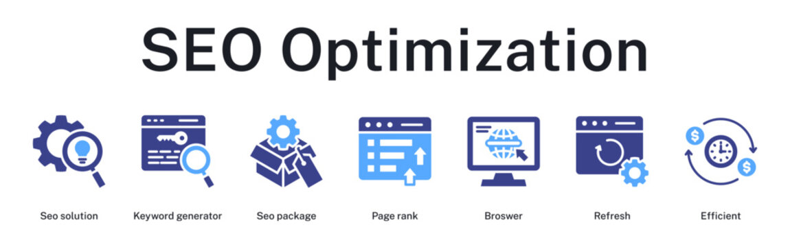 SEO optimization workflow from keyword research to efficient page ranking and browser performance