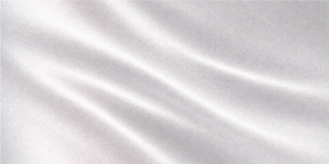 Fototapeta premium Soft, flowing fabric in a clean, elegant design, inviting a sense of calm and refinement. The delicate folds and gentle undulations create a textural interplay. 
