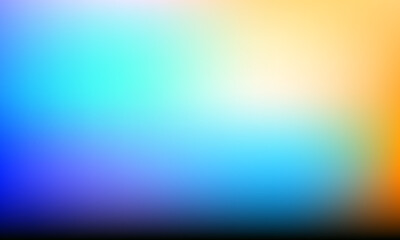 Obraz premium Colorful gradient background with blue and yellow hues one sentence