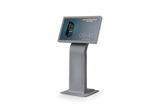 Interactive Kiosk Mockup