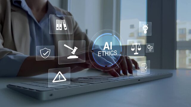 AI ethics laws and regulations ensure fair, safe and responsible use of artificial intelligence.Transparency, data protection, accountability and risk control in digital technologies.