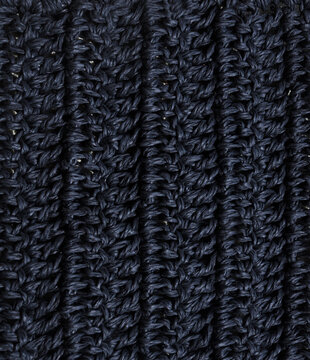 Black raffia crochet texture. Crocheted bags, clutches, hats, wallets.