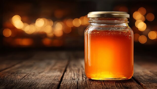 A glass jar containing kombucha tea with a visible SCOBY, embodying cozy wellness, natural fermentation, and healthy organic qualities