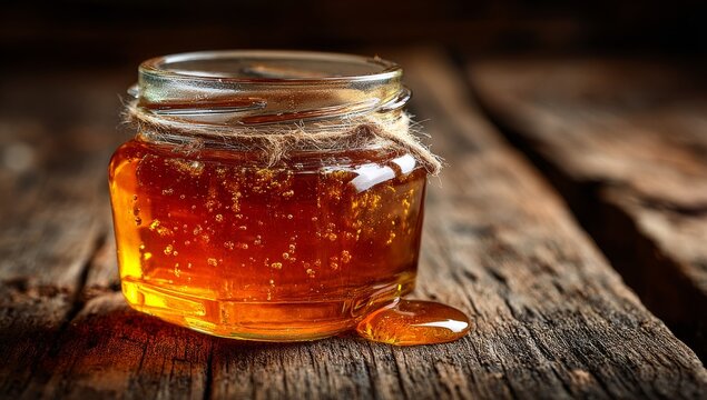 A glass container of kombucha with a visible SCOBY, offering a cozy, wellness‑focused, natural fermentation experience, healthy and organic