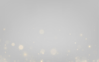 Festive dust PNG glows softly with sparkling bokeh. Shimmering particles drift across a magical holiday overlay. Perfect for cards, banners, or invitations. © kleinstock