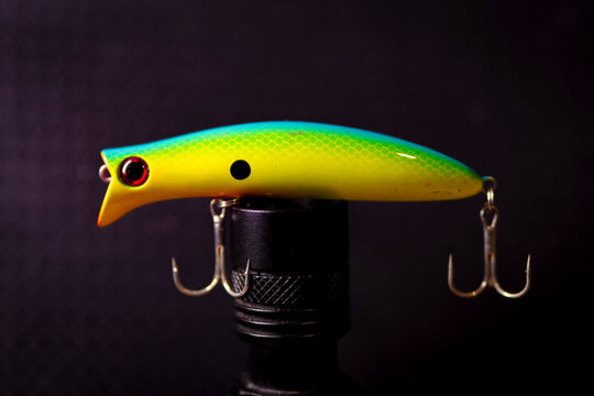 Fishing wobblers for predatory fish of various colors and patterns