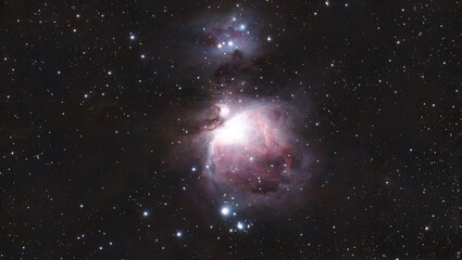 Naklejka premium space background with stars