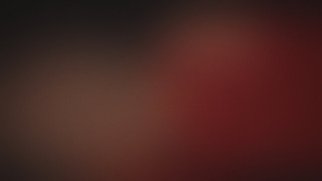 Dark grainy background with soft blurred gradient transitioning from deep black to muted maroon and earthy brown tones in a smooth texture