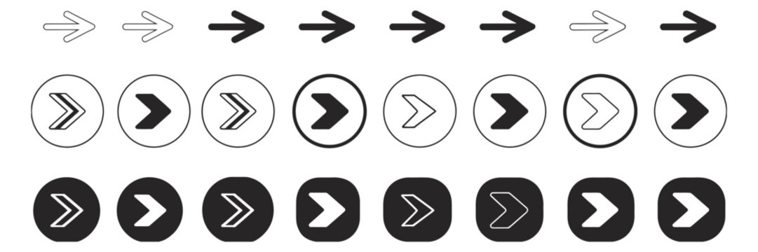 send message icon set, paper plane share icons and direct message buttons, social media communication symbols, email send icons, chat notification elements, and modern messaging interface design