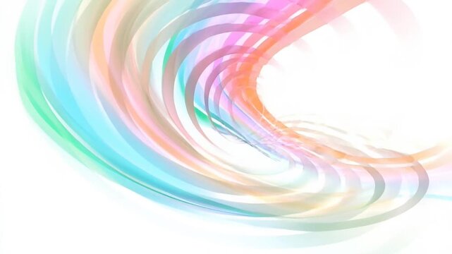 Abstract Rainbow Swirl: A vibrant dance of color unfolds, where swirling strokes of rainbow hues blend, creating a mesmerizing display of fluidity and artistry.
