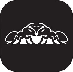 Fototapeta premium ANT app Icon – Vector Illustration