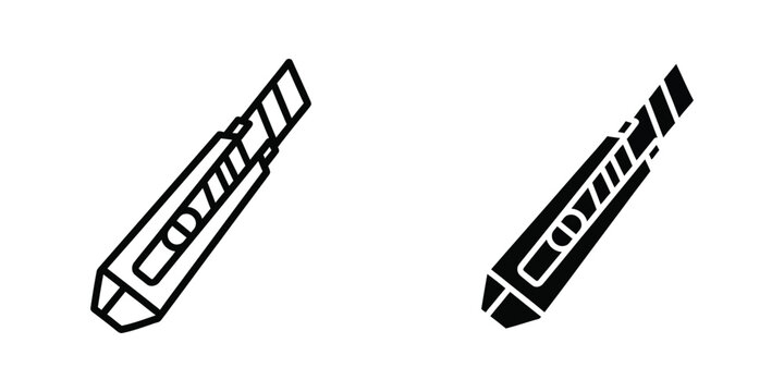 Two contrasting colored crayons with brand name visible on the side