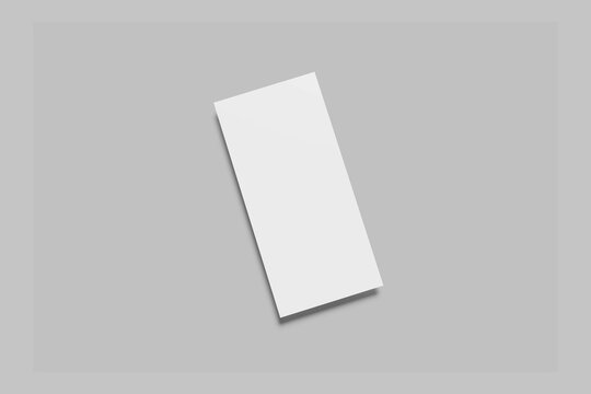 Dl Brochure Mockup Your Design Blank