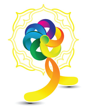 abstract artistic creative colorful floral.eps