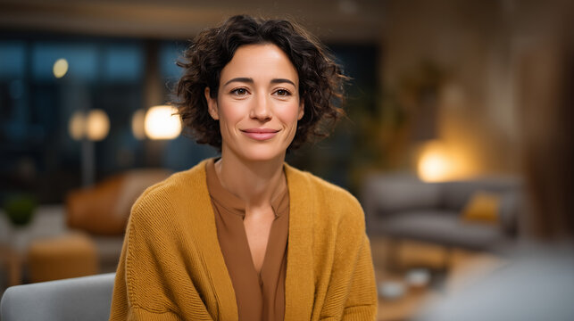 Therapist guides client through cognitive behavioral techniques for emotional eating in warm counseling space, workbook exercises and coping strategy cards spread on coffee table, ideal for psycholo