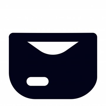 Mail Opened animation icon for social media, presentations, videos, websites. Alpha Channel