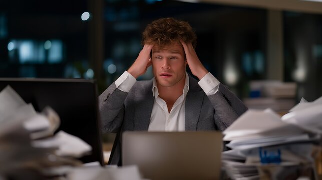 Tax deadline panic, bootstrap founder submitting quarterly payments last minute, receipts finally organized, relief and exhaustion visible, April fifteenth circled aggressively, ideal for small