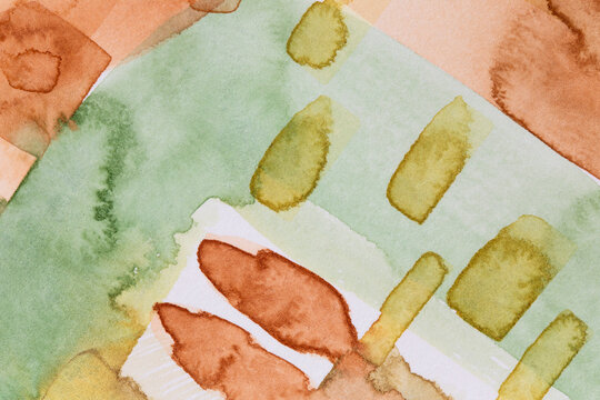 Natural elements in abstract form