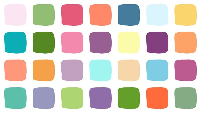 Light pastel color palette spring Easter. 