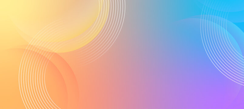 Gradient geometric shapes abstract background. Abstract background with vibrant geometric elements and shapes. Vector background for banner, poster, Web