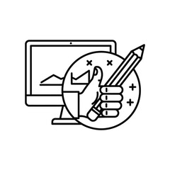 Fototapeta premium Computer Analytics Success Concept