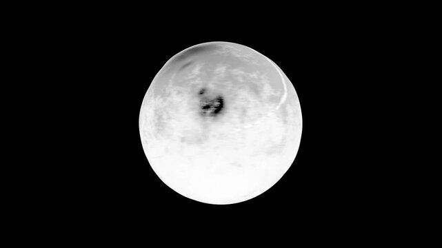 Texture Spinning Moon Video