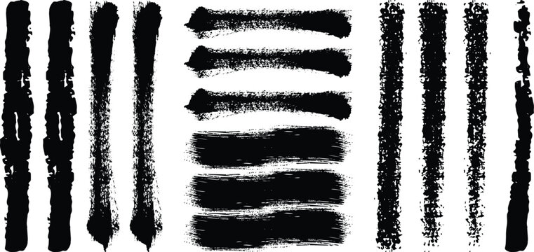 A black and white image featuring a central distorted barcode like pattern