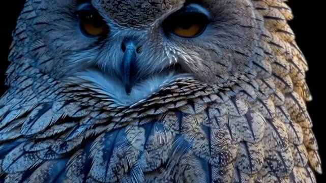 great horned owl