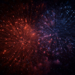 Fototapeta premium fireworks in the night sky