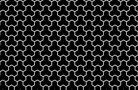 Japanese kikko hexagon pattern seamless geometric background
