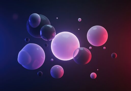 Surreal, ethereal abstract background featuring soft pastel gradients and glowing, ambiguous geometric forms floating in a deep, mysterious space, texture, swirl, mind