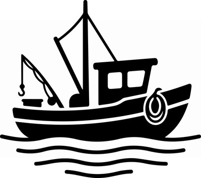 Fishing Boat on the Water.