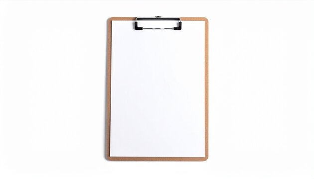 clipboard isolated on white background