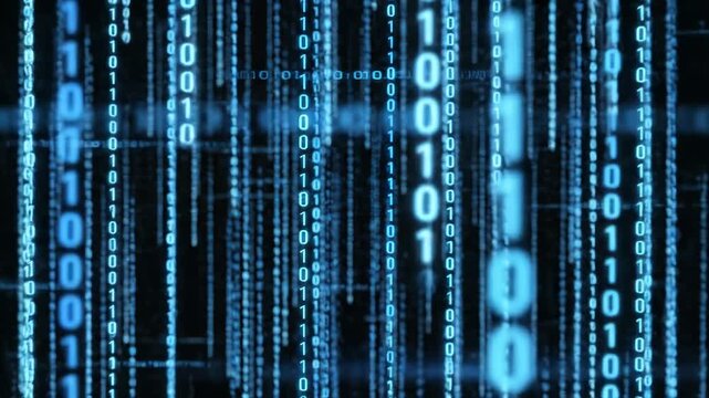 Digital binary code stream
