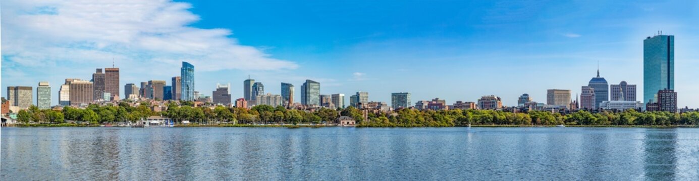 skyline of Boston