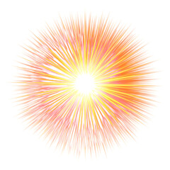 Obraz premium Abstract light burst with radiating rays with a colorful abstract light burst with radiating rays in vibrant colors