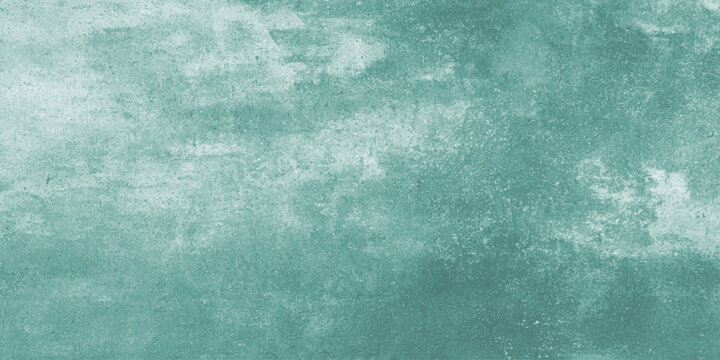 A vintage blue grunge abstract background features a light textured paint pattern on an aged rough paper surface for a retro art backdrop design