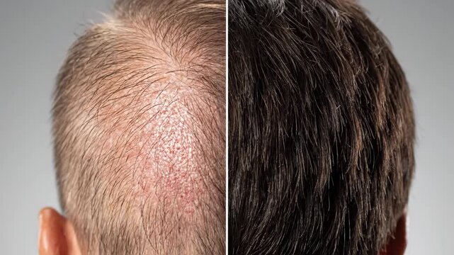 Hair growth comparison