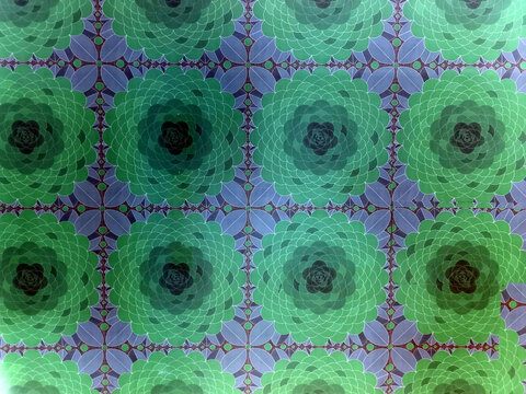 Altes Tapetenmuster als Hintergrund oder grafisches Element